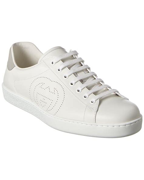 ace leather gucci shoes|Gucci ace sneakers interlocking g.